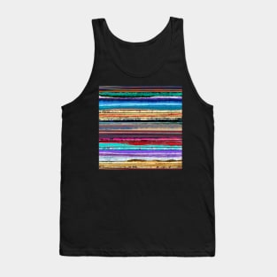 Well, Paint Me Colorful | Rainbow of Textured Paint Strokes | Digital Painting Tank Top